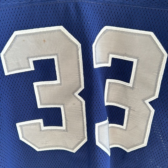 Vintage Ravens Knit 80's #33 Dallas Cowboys NFL JERSEY Size L - Picture 3 of 10